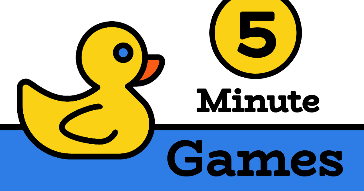 5 Minute Games Play Now